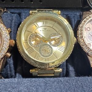 Tavan Gold Chronographs Watch
